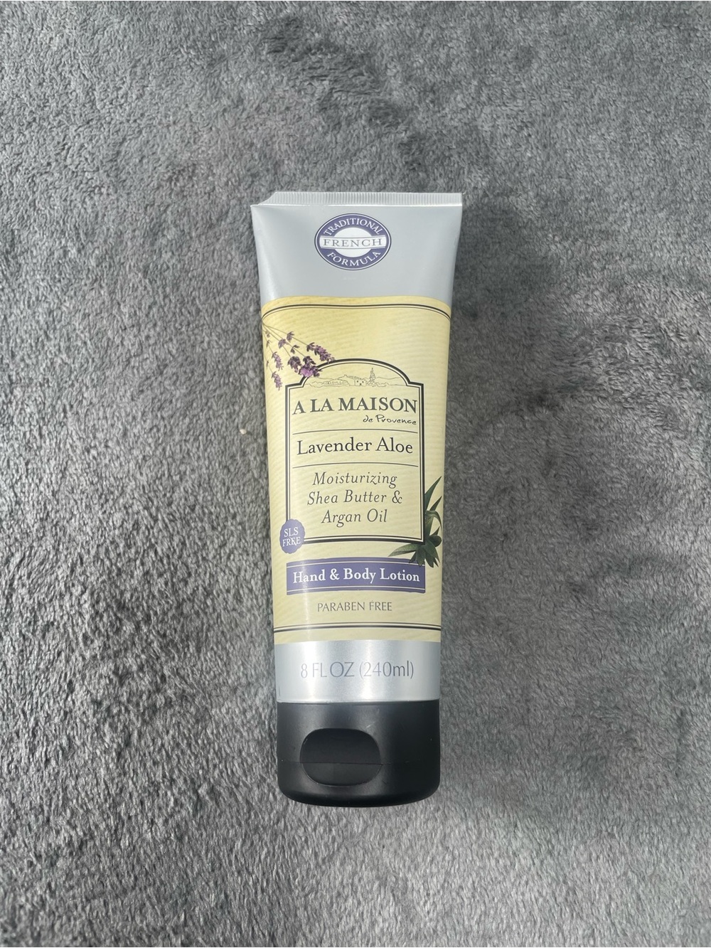 New A La Maison Lavender Aloe Hand & Body Lotion Shea Butter & Argan Oil 8 FL